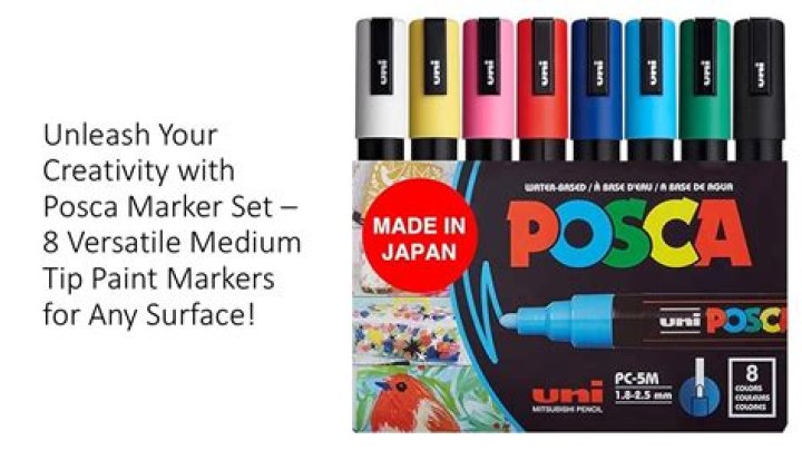 Unleash Your Creativity with Posca Paint Marker Drawings Get Inspired