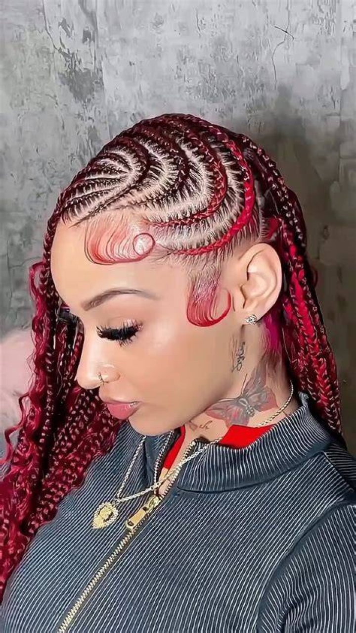 Unlock The Enchanting World Of Burgundy Lemonade Braids