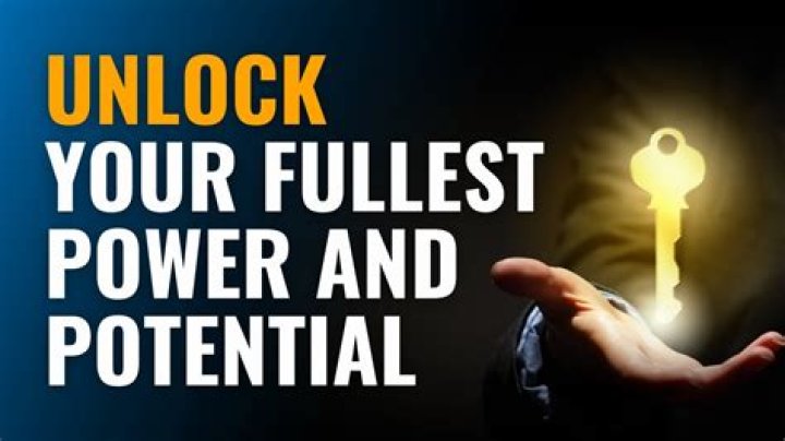 Unlocking Potential And Achieving Greatness