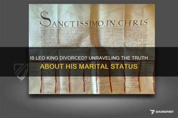 Unraveling The Truth About His Marital Status