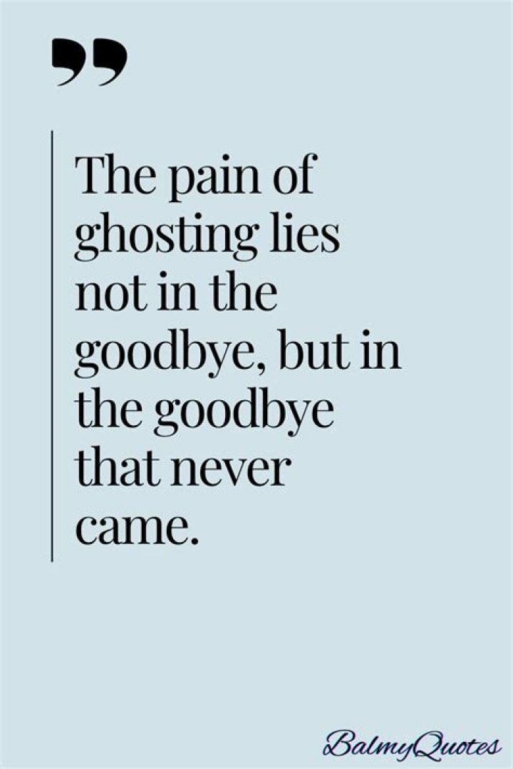 Unveiling The Cowardice Of Ghosting: Quotes That Hit Home