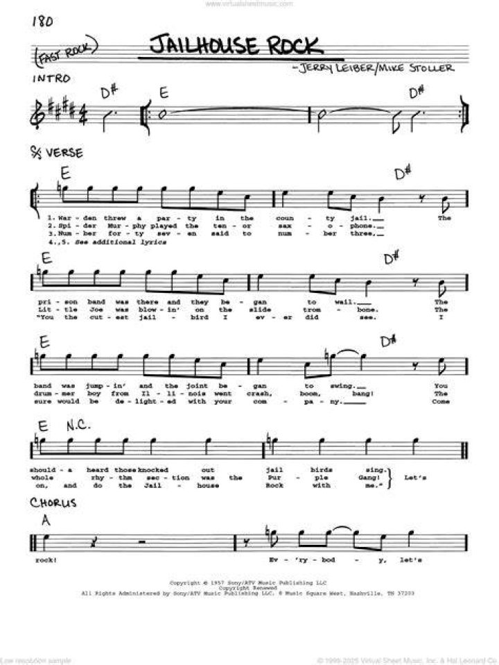 Unveiling The Iconic Lyrics Of "Jailhouse Rock": Discoveries And Insights