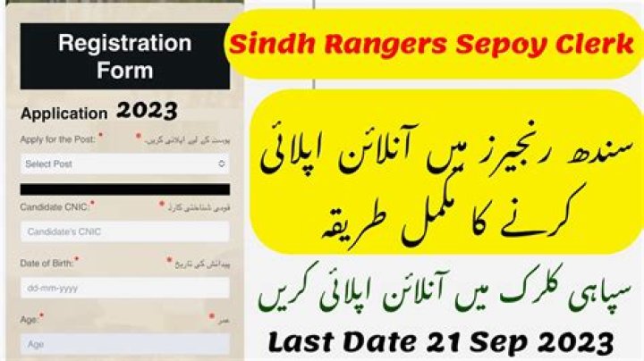 Unveiling The Secrets Of Sindh Rangers Online Apply 2024