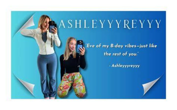 Unveiling the TikTok Sensation Ashleyyyreyyy Leaked video 2023
