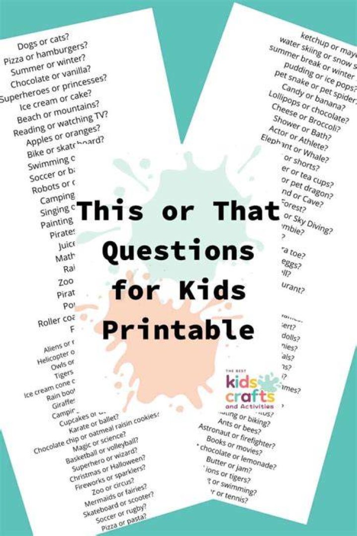 Unveiling The Ultimate Guide To This Or That Questions