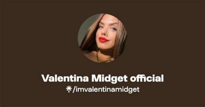 Valentina Midget, la mujer con enanismo que se hizo famosa en OnlyFans