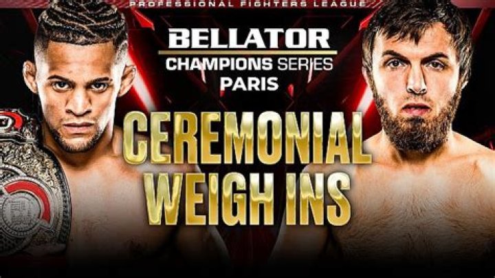 Video Bellator 278 ceremonial weighins MMA Underground
