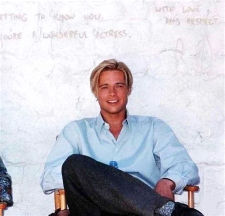 VIDEO Blonde Brad! Remember Brad Pitt And Jitka Pohlodek? 📹