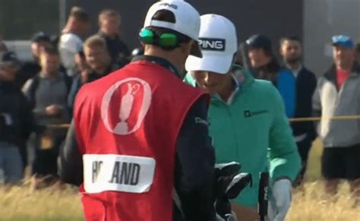 Viktor Hovland pooped on by bird at Open Championship 'I just got s—t on'