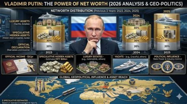 Vladimir Putin Net Worth Explored as the Russian President Ordered a
