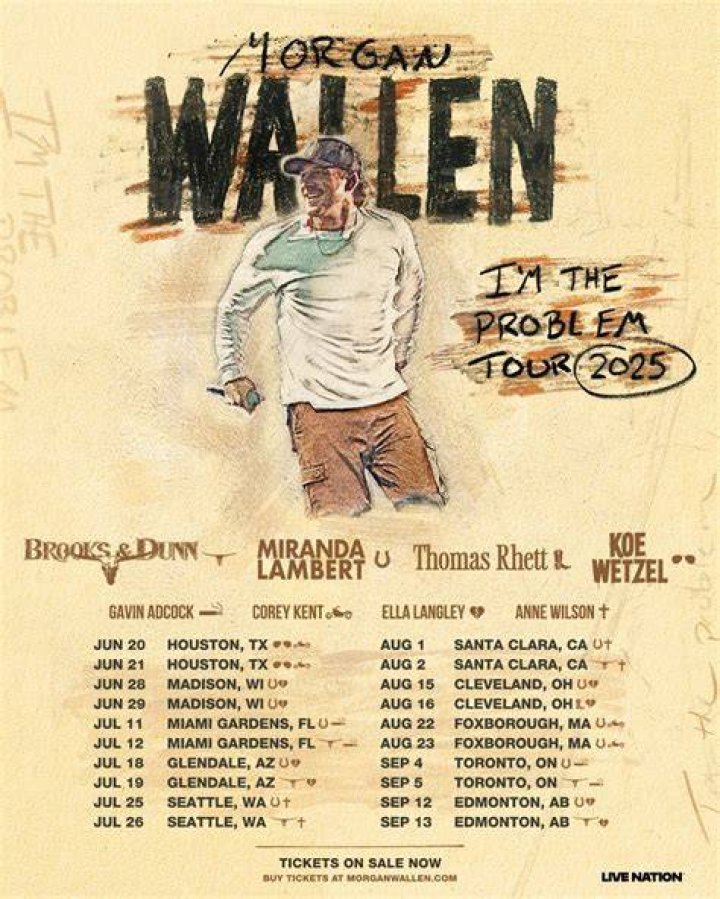 Wallen Announces The Dangerous Tour 2022 Sounds Like Nashville