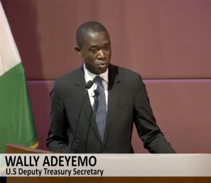 Wally Adeyemo U.S. Department of the Treasury