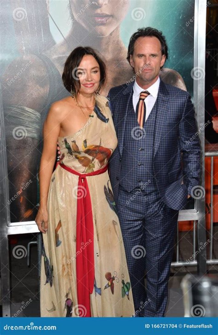 Walton Goggins Nadia Conners Editorial Stock Photo Stock Image
