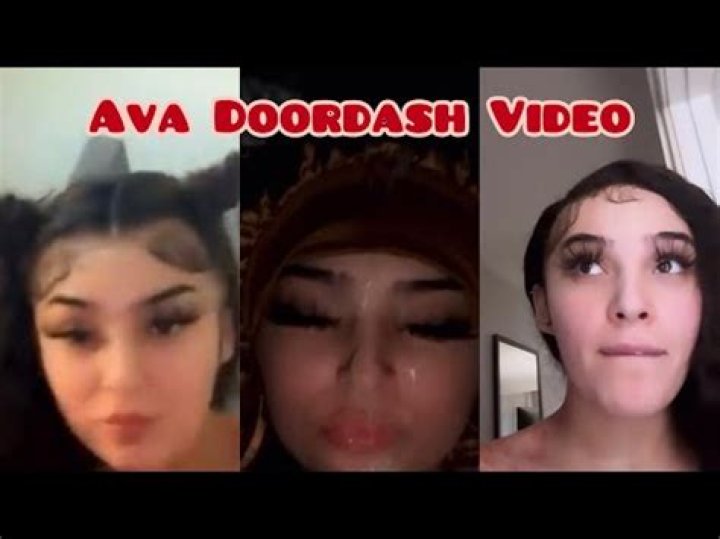 Watch Ava DoorDash Video Reddit Leaked, Ava DoorDash Driver Head Video