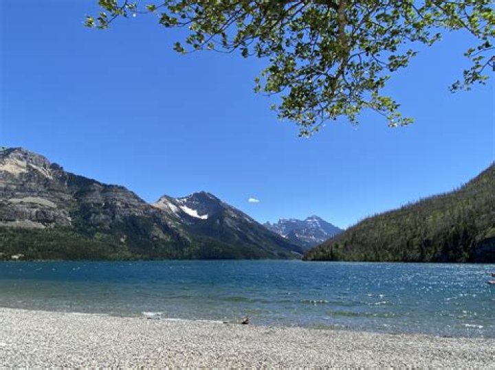 Waterton National Park Cameron Bay camping is like a Walmart parking