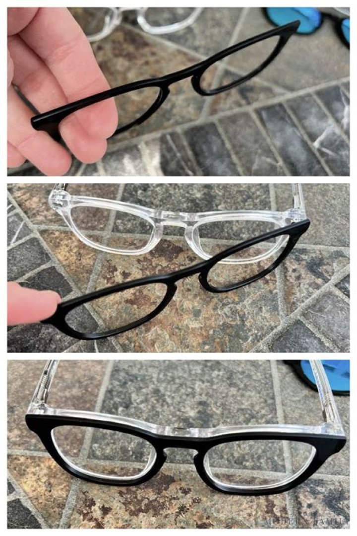 We got these glasses with changeable frames (and love them!) Your
