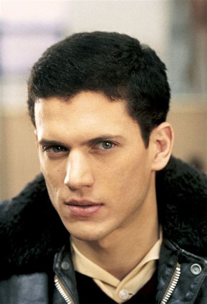 Wentworth Miller looks so much better with his DARK hair! Look at him