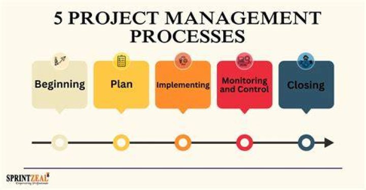 What are the 5 major processes of project management Mcq? ·