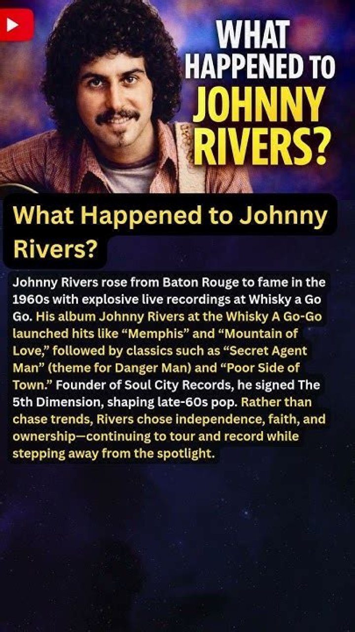what happened to johnny rivers