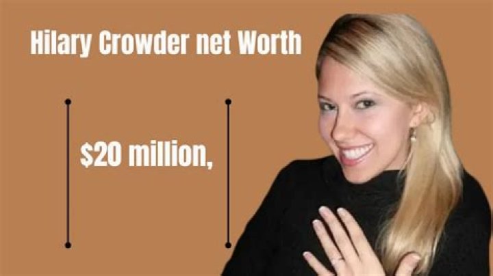 What Is Hilary Crowder net worth In 2023?
