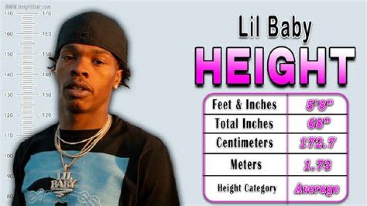 What Is Lil Baby Height? Measuring Up the Stature Of This Atlanta