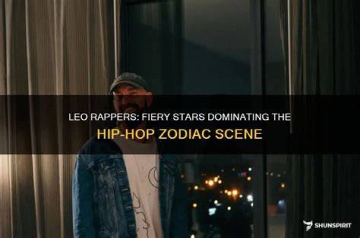 What Rapper Is A Leo