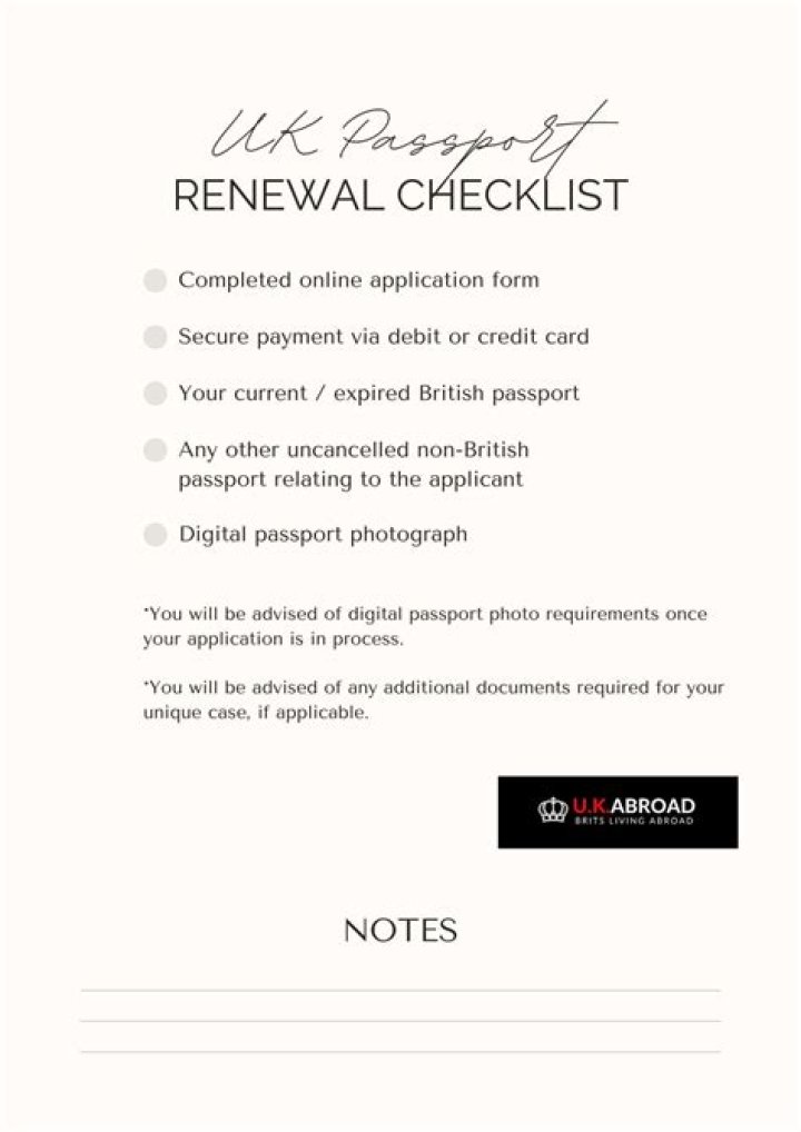 What supporting documents do I need for a UK passport renewal?