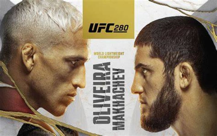 What time does Charles Oliveira fight at UFC 280?