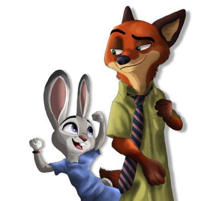 WHEEE! ZOOTOPIA FANART!! Gosh, I loved this movie; the main leads, Judy
