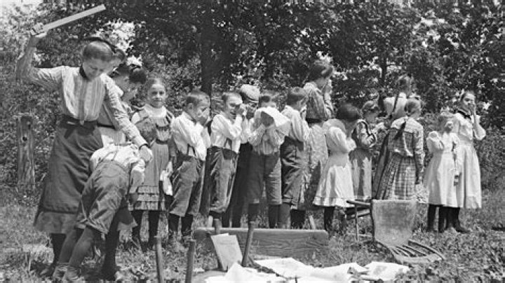 When was corporal punishment banned in Irish schools? ·