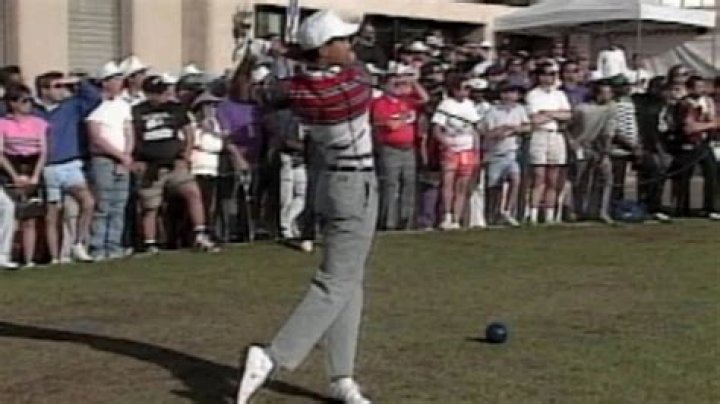 WHERES THE FIRST TEE AND WHATS THE COURSE RECORD BALL MARKER Johnston