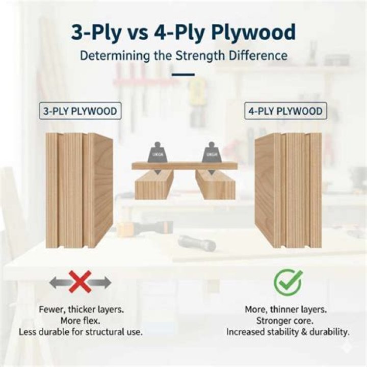 Which way is plywood stronger?