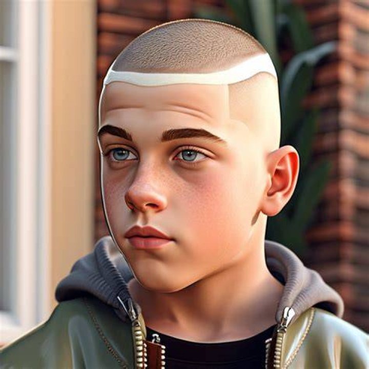 White Boy Buzz Cut