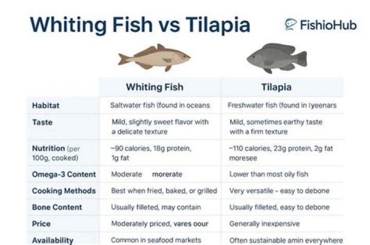 Whiting vs Tilapia Which Fish is Healthier for Your Diet
