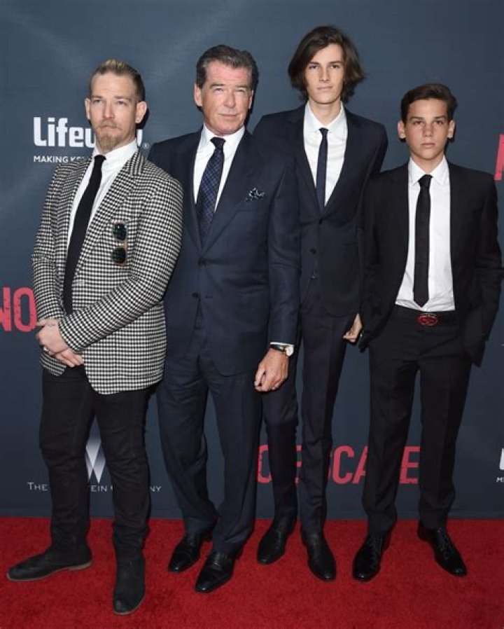 Who are Pierce Brosnan’s sons? Paris, Sean, Dylan and Christopher