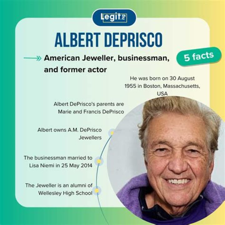 Who is Actor/Jeweler Albert DePrisco? His Movies, Wiki, Age, Bio