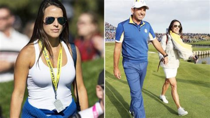 Who is Angela Akins Golf Channel reporter and wife of Sergio Garcia