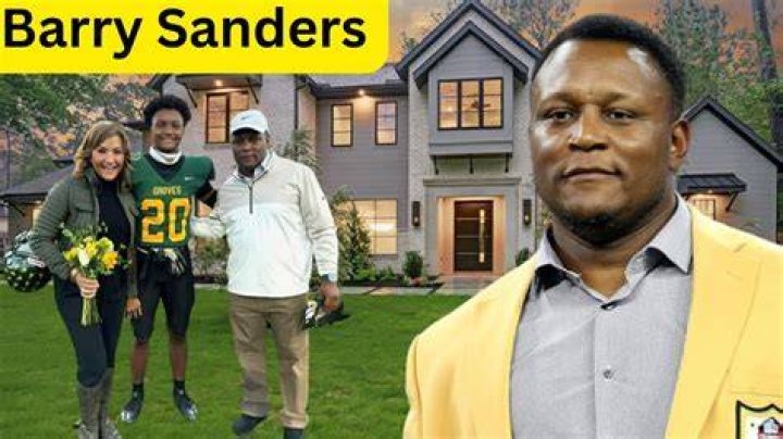 Who Is Barry Sanders Married To Now?