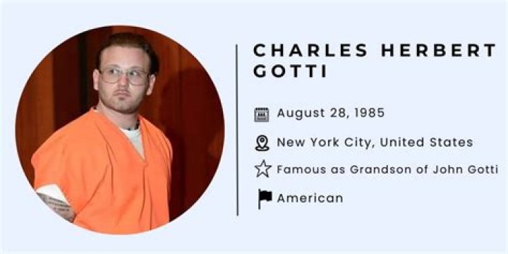 Who is Charles Herbert Gotti? Age, family, parents, education, career
