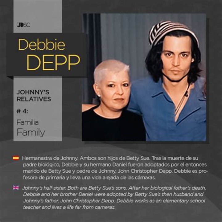 Who is Debbie Depp? The life story of Johny Depp's sister Tuko.co.ke