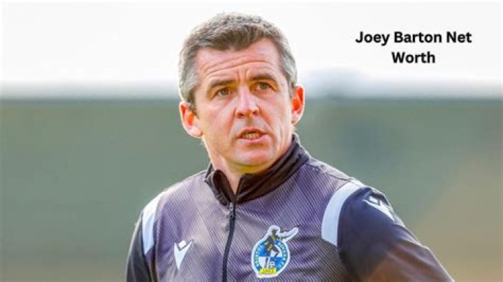 Who is Joey Barton? Net Worth, Nationality, Height, Wedding
