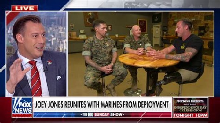 Who is Joey Jones, Marine amputee and Fox News contributor?