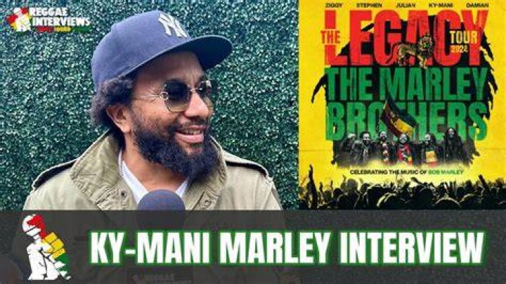 Who is KyMani Marley's wife Janie E.K. Green?