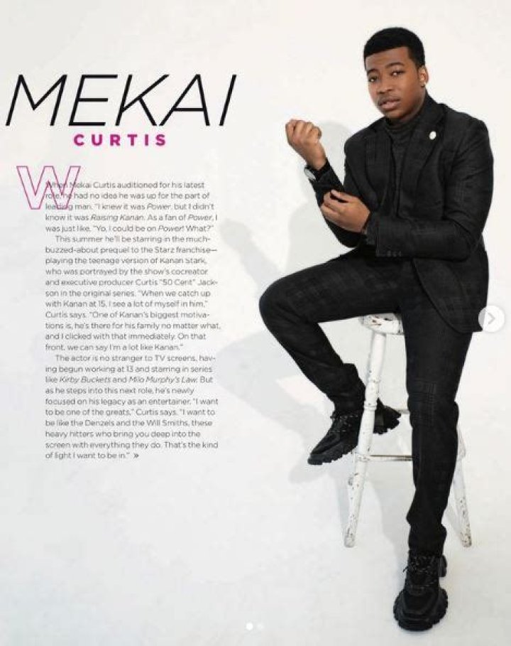 Who is Mekai Curtis? Wiki, Biography, Age, Birthday, Family, Height