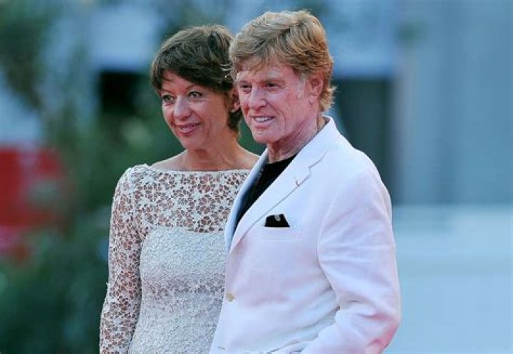 Who is Robert Redford's wife Sibylle Szaggars?