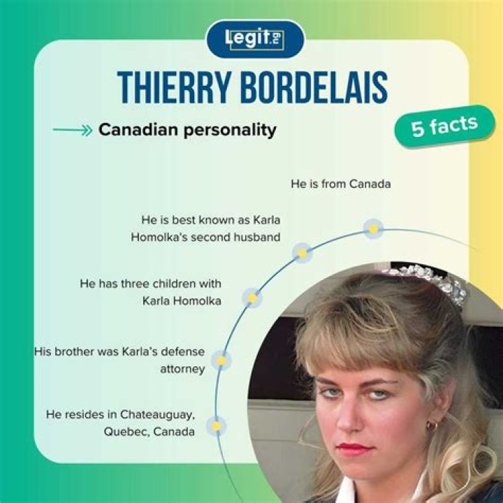 Who is Thierry Bordelais, husband of Karla Homolka? Dailynationtoday