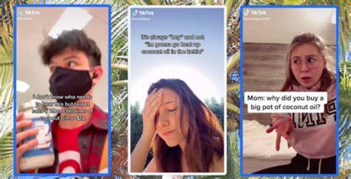 Why is coconut oil trending on TikTok after Jay Alvarrez's NSFW video?