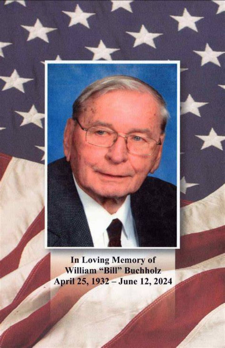 William Buchholz Obituary Watertown WI Obituary And Death