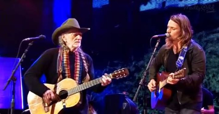 Willie Nelson and son Lucas performing together... Lucas, Willie