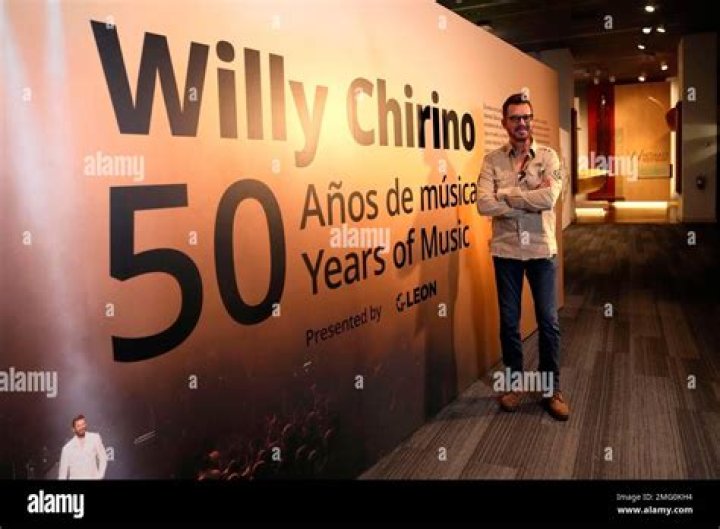 Willy Chirino, musician, singer, songwriter, producer. (born Pinar del